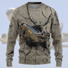 Gearhuman 3D Aircraft Going Through Tshirt Hoodie Apparel