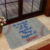 Gearhuman 3D All The Important Things Happen At Home Doormat