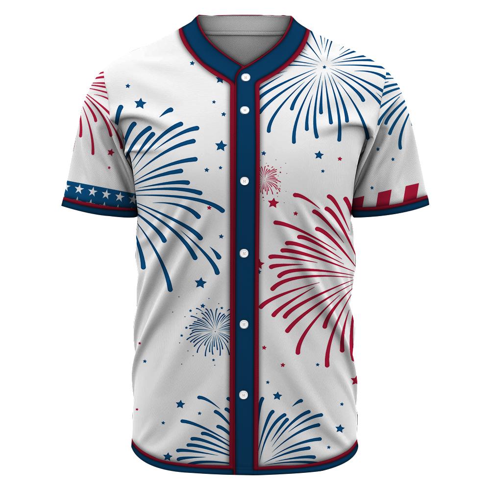 Gearhuman 3D 1776 Patriotic USA Custom Jersey Shirt GW0107218 Jersey Shirt Jersey Shirt Men S