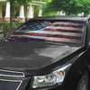 Gearhuman 3D American Flag Auto Sunshade ZK2805217 Auto Sunshade 