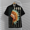 Gearhuman 3D American Native Flag Hawaii Shirt ZK2406213 Short Sleeve Shirt 